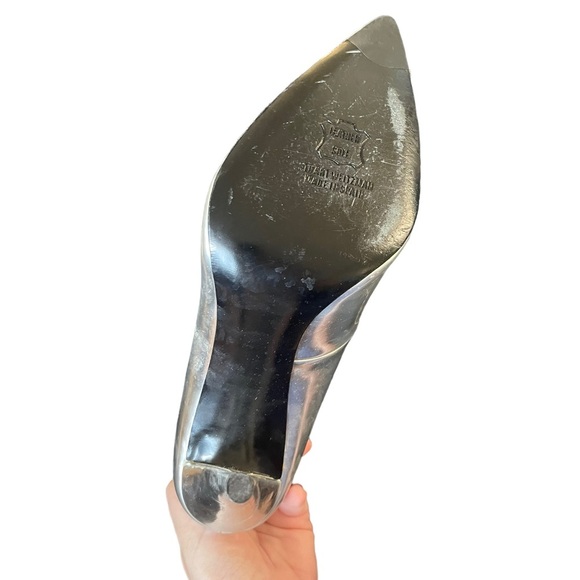 STUART WEITZMAN Silver high heel pumps Size 8 - Picture 8 of 8